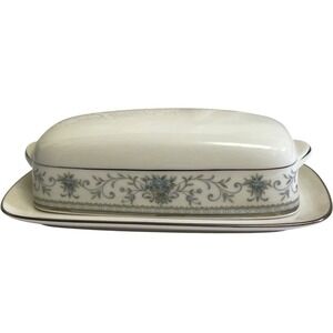 Carico Tivoli Covered Butter Dish With Handles 8" - #7954 Japan